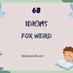 idioms for weird