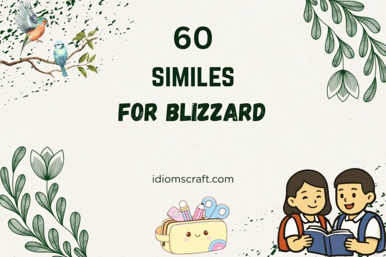 similes for blizzard